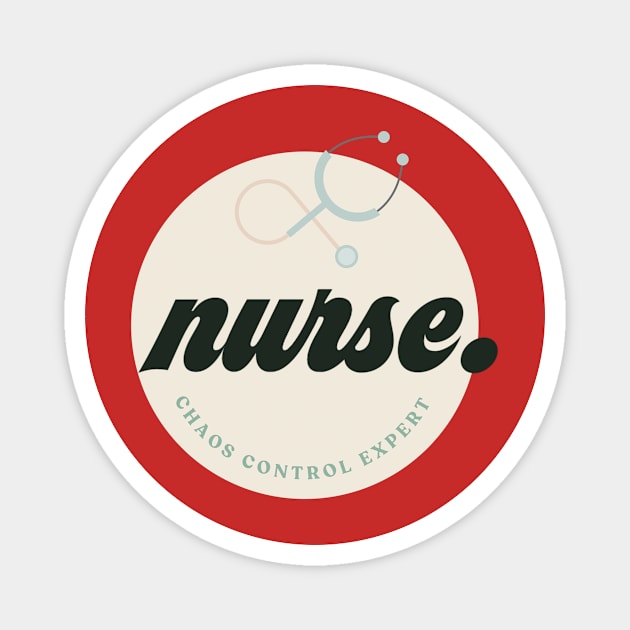 nurse medical Magnet by nomadearthdesign